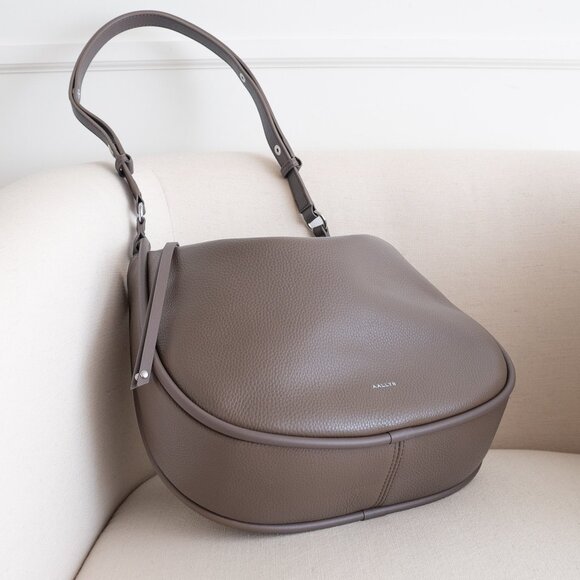 Marley Hobo in Wood Berry - Genuine Pebbled Leather - Picture 3 of 5